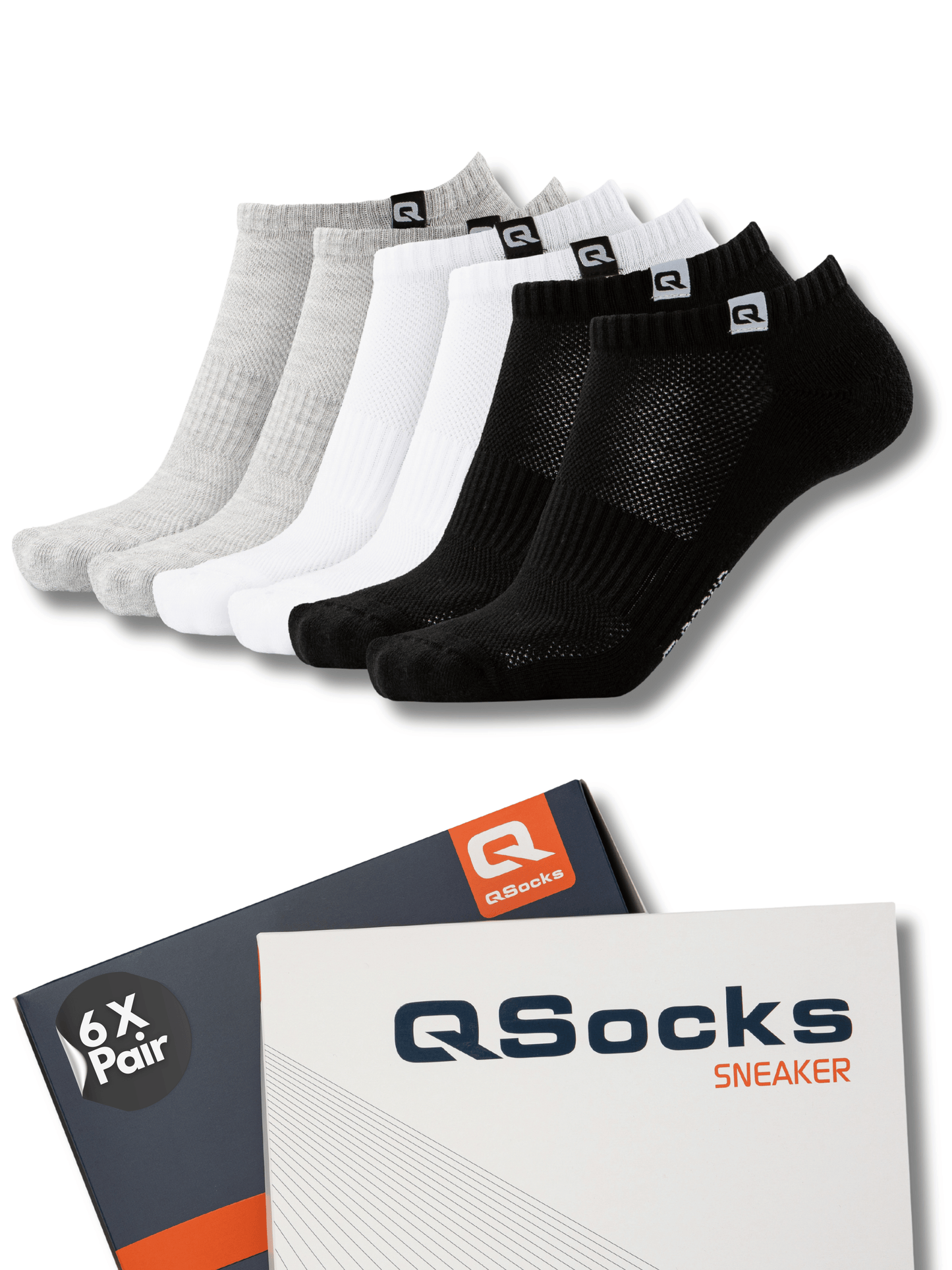 Sneaker Socken Damen und Herren 6 Paar