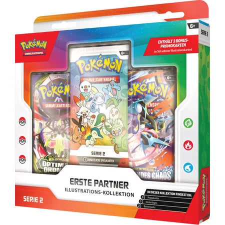 Pokemon Illustrations-Kollektion Erste Partner: Serie 2