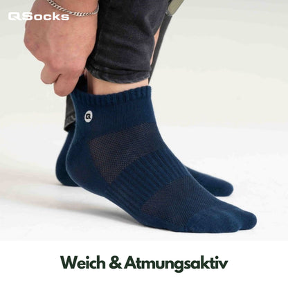 Gepolstert kurze Knöchel Socken Damen und Herren 6 Paar