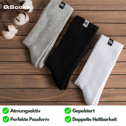 Tennissocken gepolstert für Damen & Herren 4 Paar