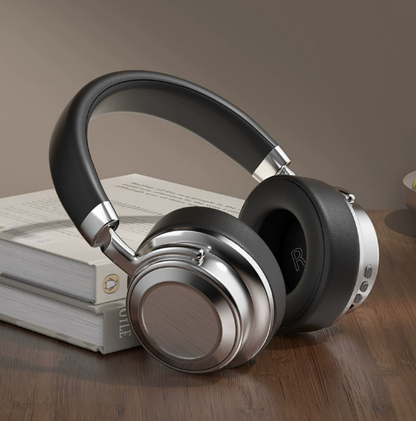 Retro HiFi Bluetooth 5.4 Kopfhörer Over-Ear | 38h Akku | Gaming | AUX | Elexum