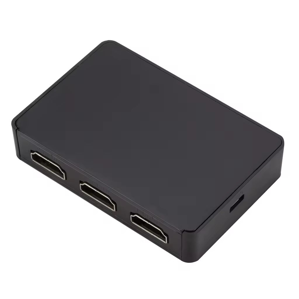 3-in-1-out HDMI Switch Umschalter Fernbedienung Ultra HD 4K oder Full HD 1080p