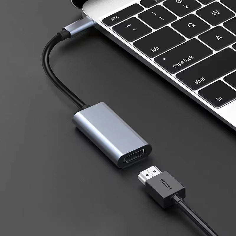 USB-C zu HDMI Adapter 4K UHD Typ C auf HDMI für Samsung Galaxy Huawei Xiaomi TV