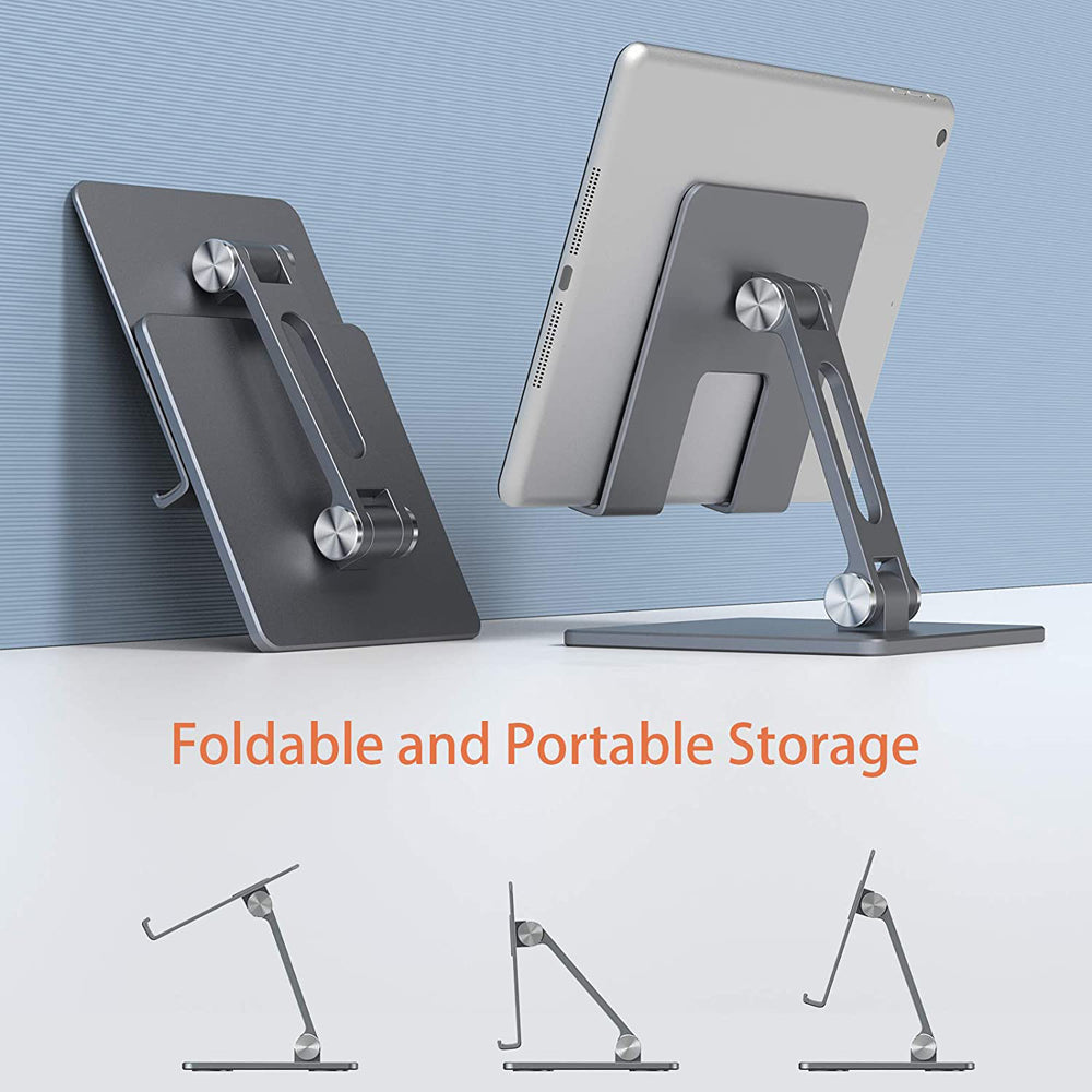 Tablet Ständer Halterung Stand Aluminium stabil unterstützt Tablets bis 15 Zoll