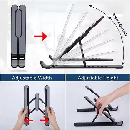 Laptop Ständer Tablet Ständer Notebook Ständer Stand Halter Kunststoff+Aluminium