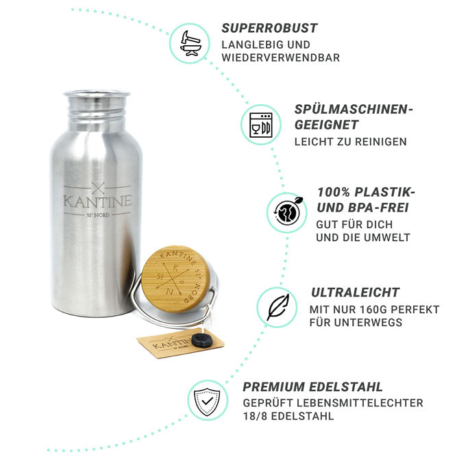 Trinkflasche Outdoor 500ml