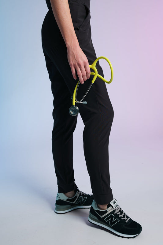 Medizinkleidung Active Hose "Tessa" – Schwarz für Pflege und Klinik Damen