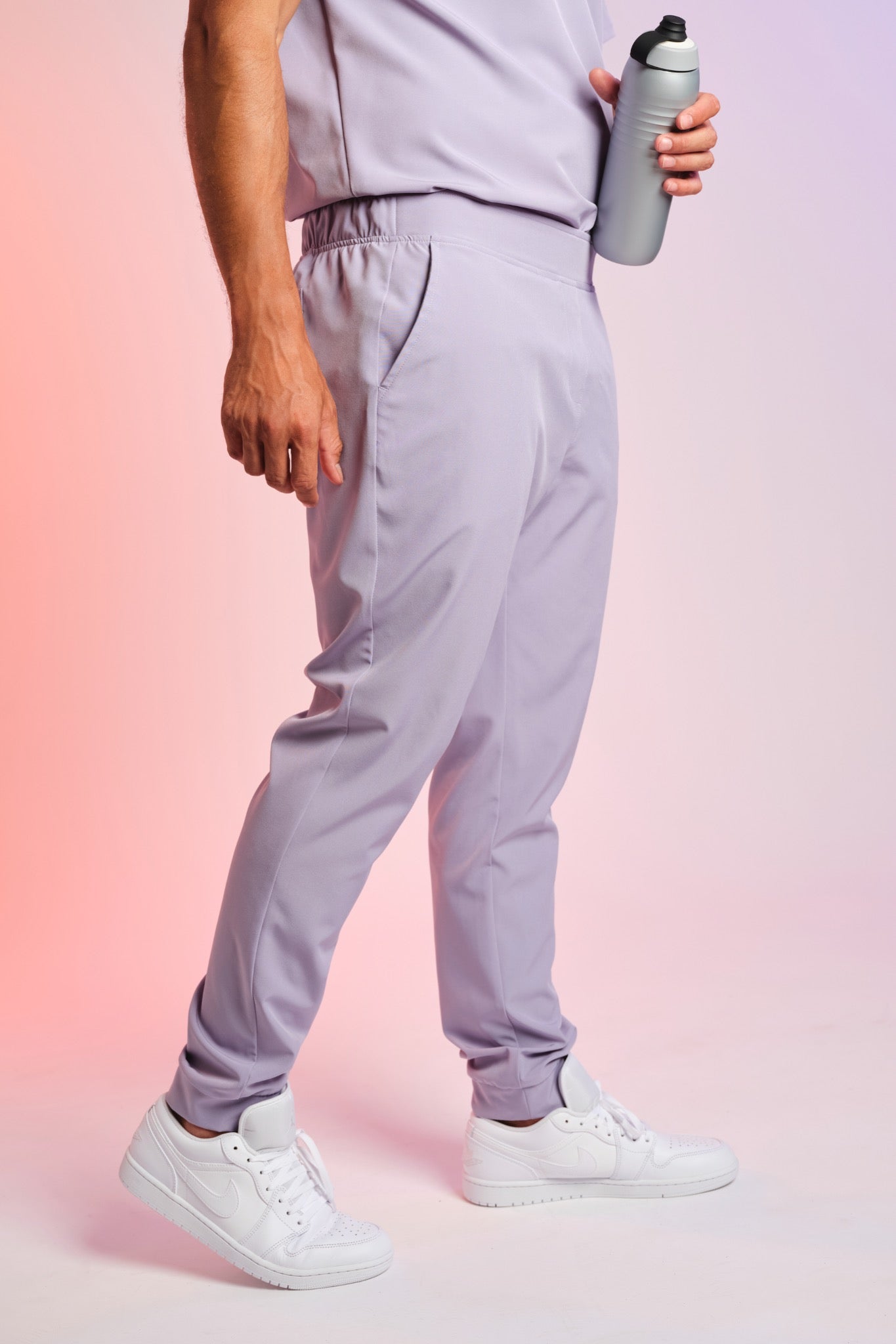 Medizinkleidung Active Hose "Louis" – Violett für Pflege und Klinik Herren