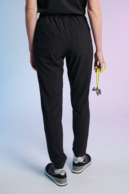 Medizinkleidung Active Hose "Tessa" – Schwarz für Pflege und Klinik Damen