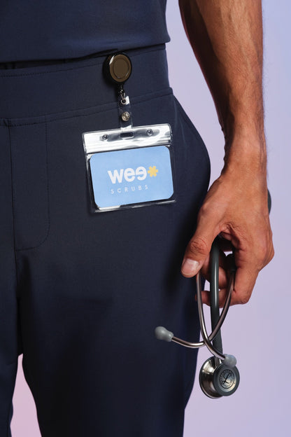 Medizinkleidung Active Hose "Louis" – Blau für Pflege und Klinik Herren