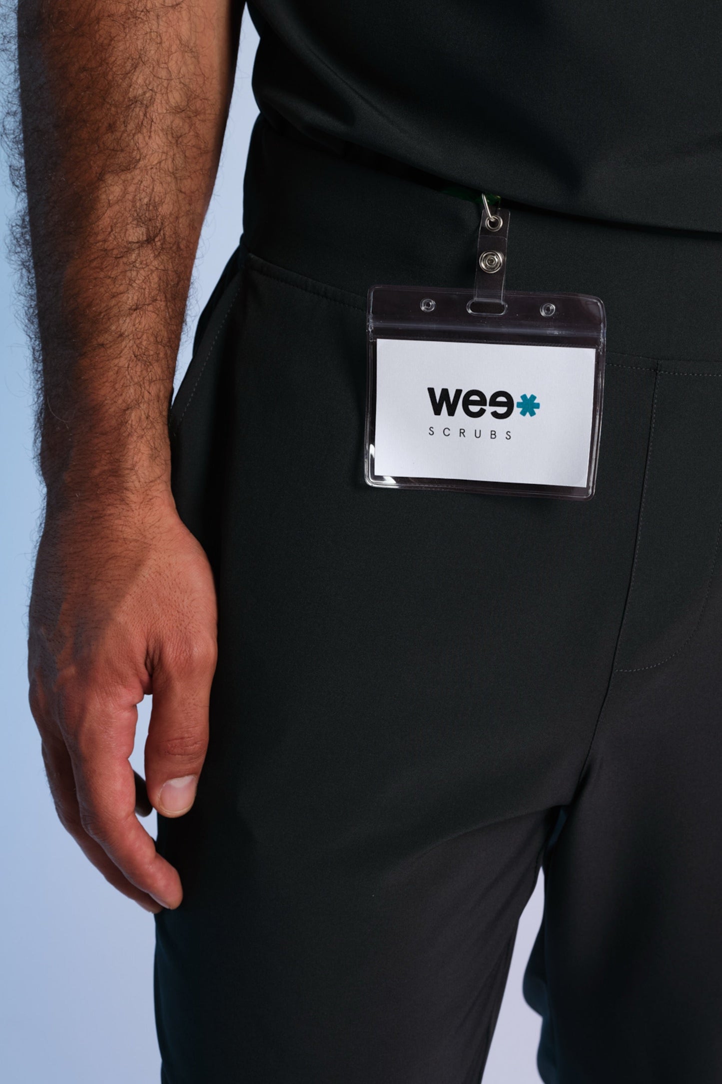 Medizinkleidung Active Scrub Hose "Louis" – Schwarz für Pflege und Klinik Herren