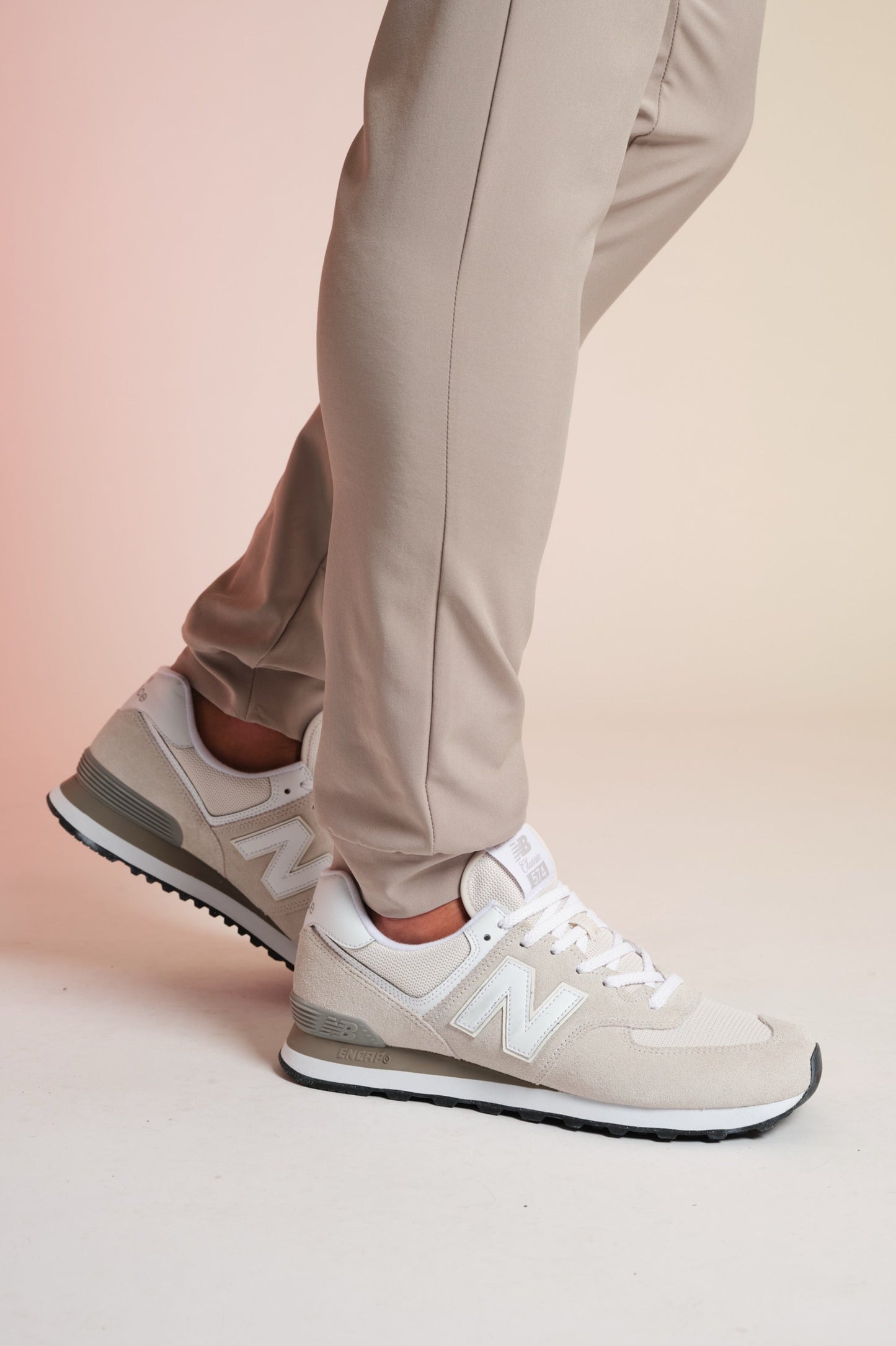 Medizinkleidung Active Hose "Louis" – Beige für Pflege und Klinik Herren