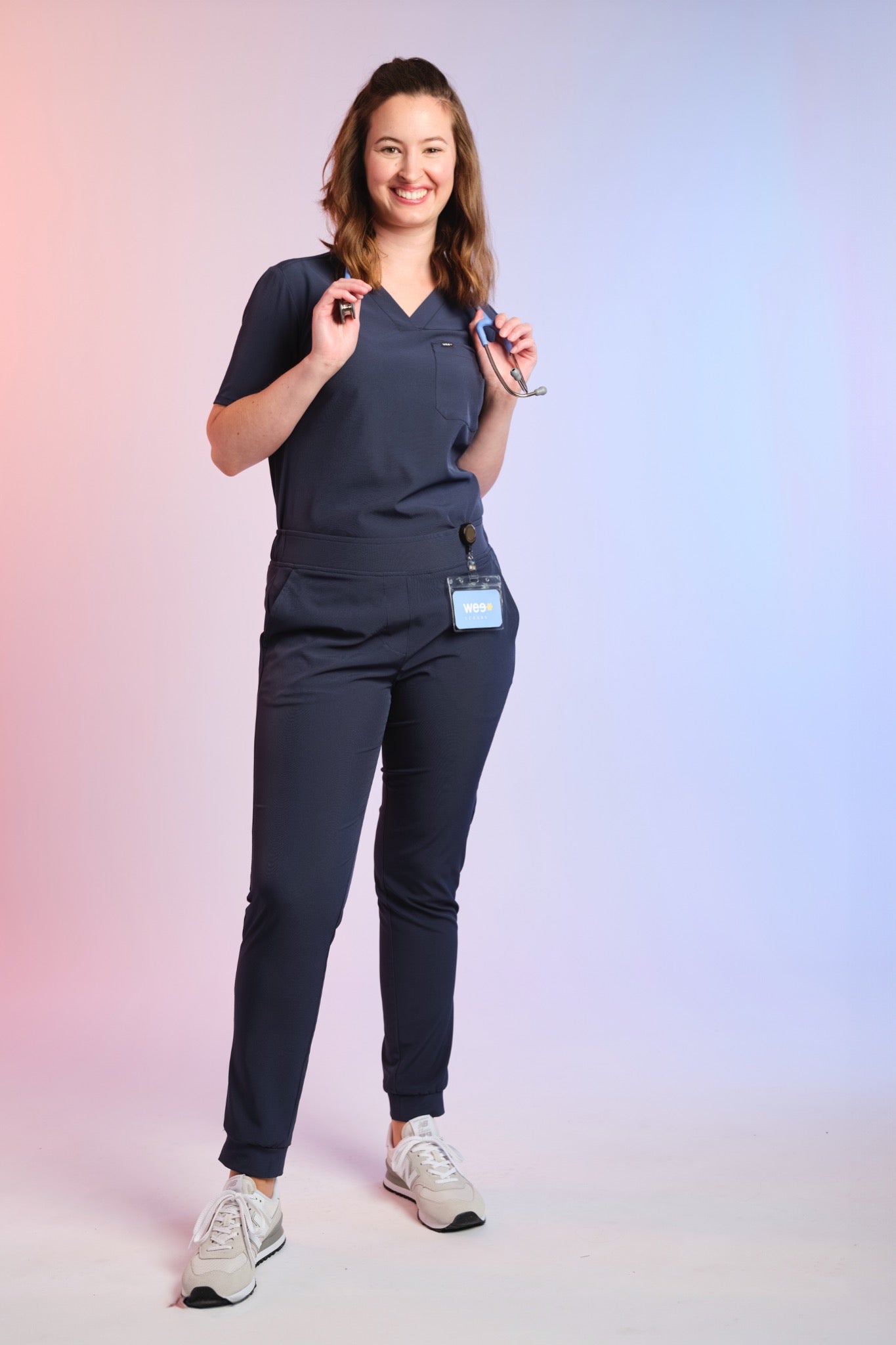 Medizinkleidung Active Hose "Tessa" – Blau für Pflege und Klinik Damen