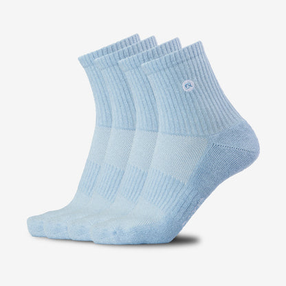Quarter Mittelhohe Socken gepolstert 4x paar Damen und Herren