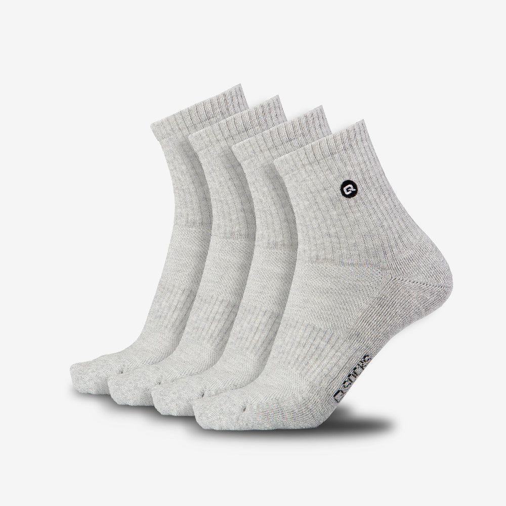 Quarter Mittelhohe Socken gepolstert 4x paar Damen und Herren