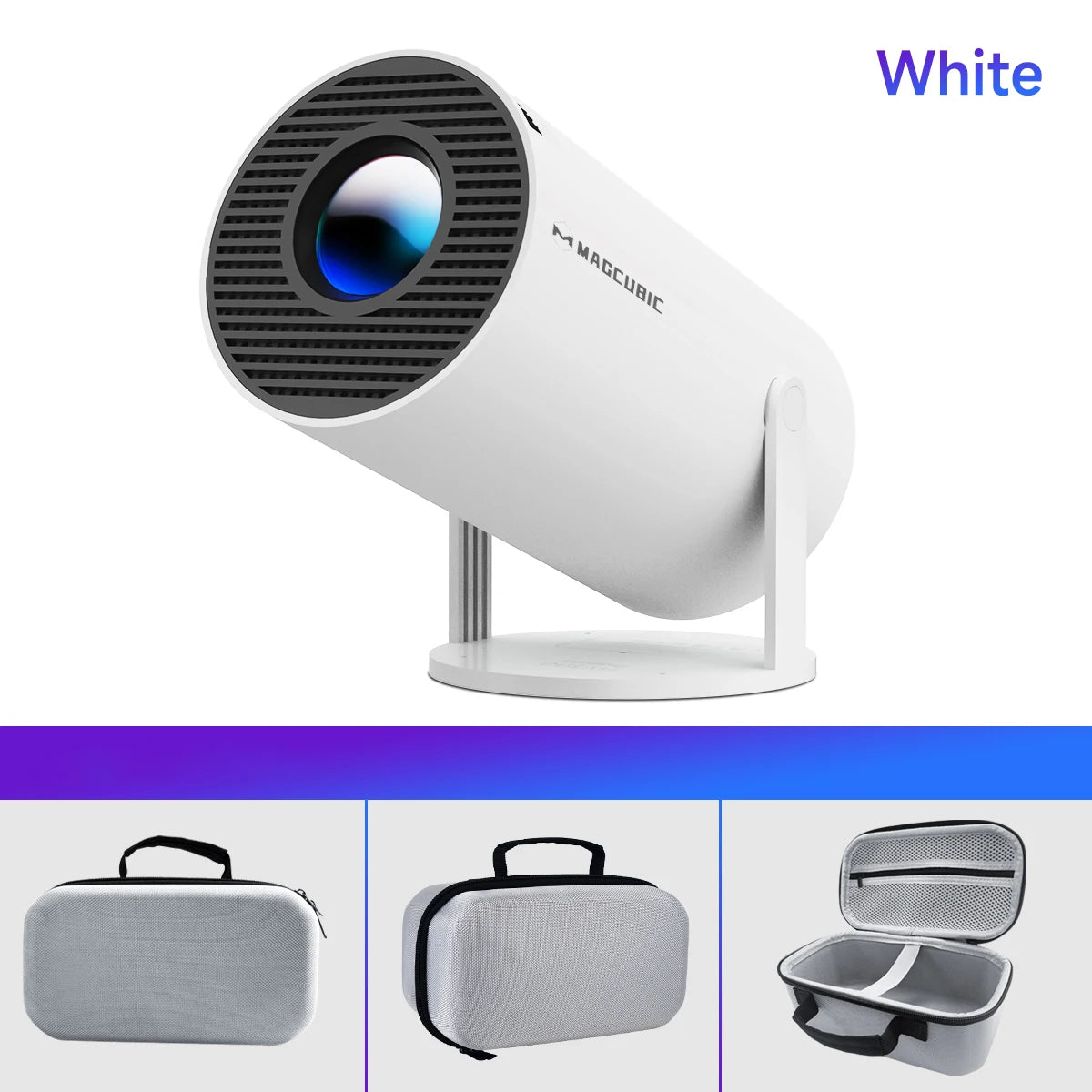 Magcubic Projector HY300 Pro 8K Android 14 Dual Wifi6 H726 BT5.0 1080P 1280*720P
