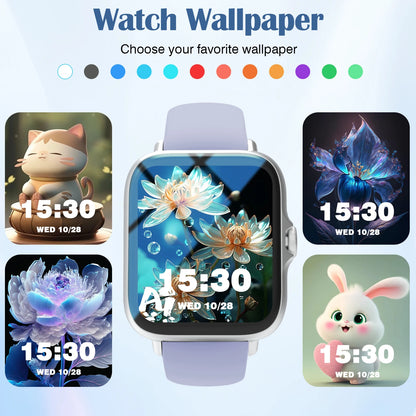 Smartwatch kompatibel mit Android und iPhone