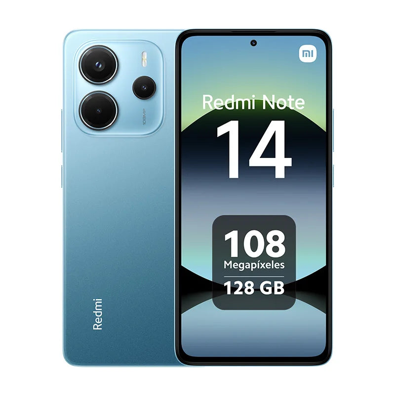 Xiaomi Redmi Note 14 4G NFC Helium G99-Ultra 6,67 Zoll AMOLED-Display , 108-MP-Kamera  5500-mAh-Akku