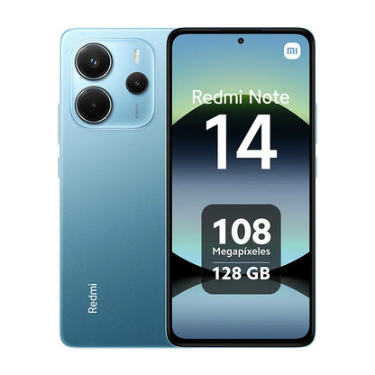 Xiaomi Redmi Note 14 4G NFC Helium G99-Ultra 6,67 Zoll AMOLED-Display , 108-MP-Kamera  5500-mAh-Akku