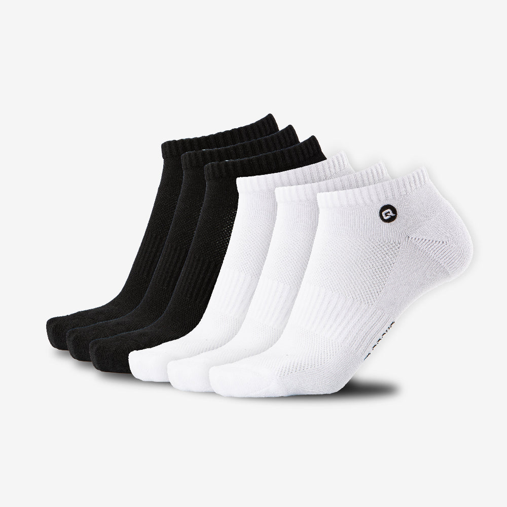 Gepolstert kurze Knöchel Socken Damen und Herren 6 Paar