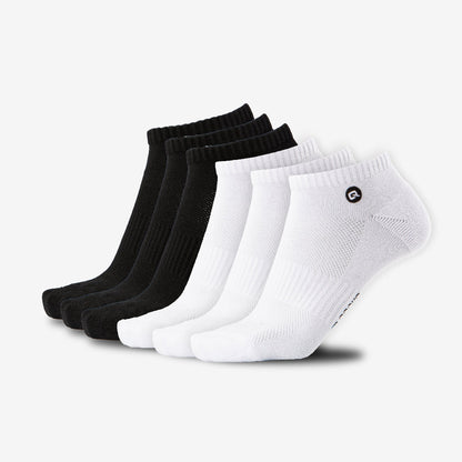 Gepolstert kurze Knöchel Socken Damen und Herren 6 Paar