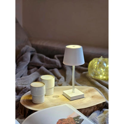 Lampe LED ohne Kabel Touch Tischleuchte Tischlampe Leuchte kabellos dimmbar