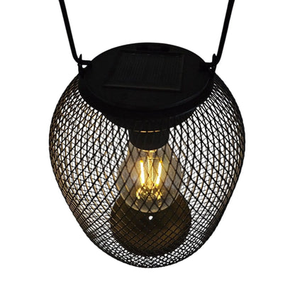 Solarleuchte Metall Gartenleuchte Gartenbeleuchtung warm weiß schwarz LED Leuchte