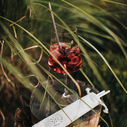 Edelstahl Strohhalme