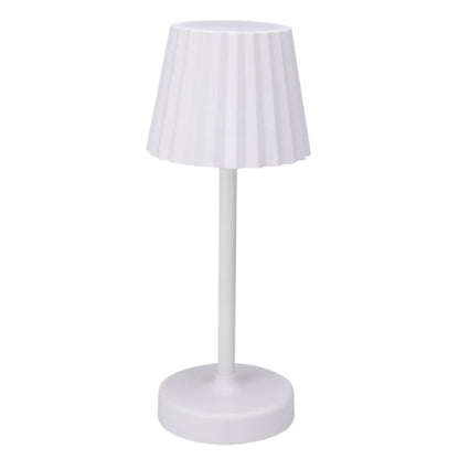 Tischleuchte Lampe Leuchte LED weiß schwarz Batterie Leselampe Nachttischlampe